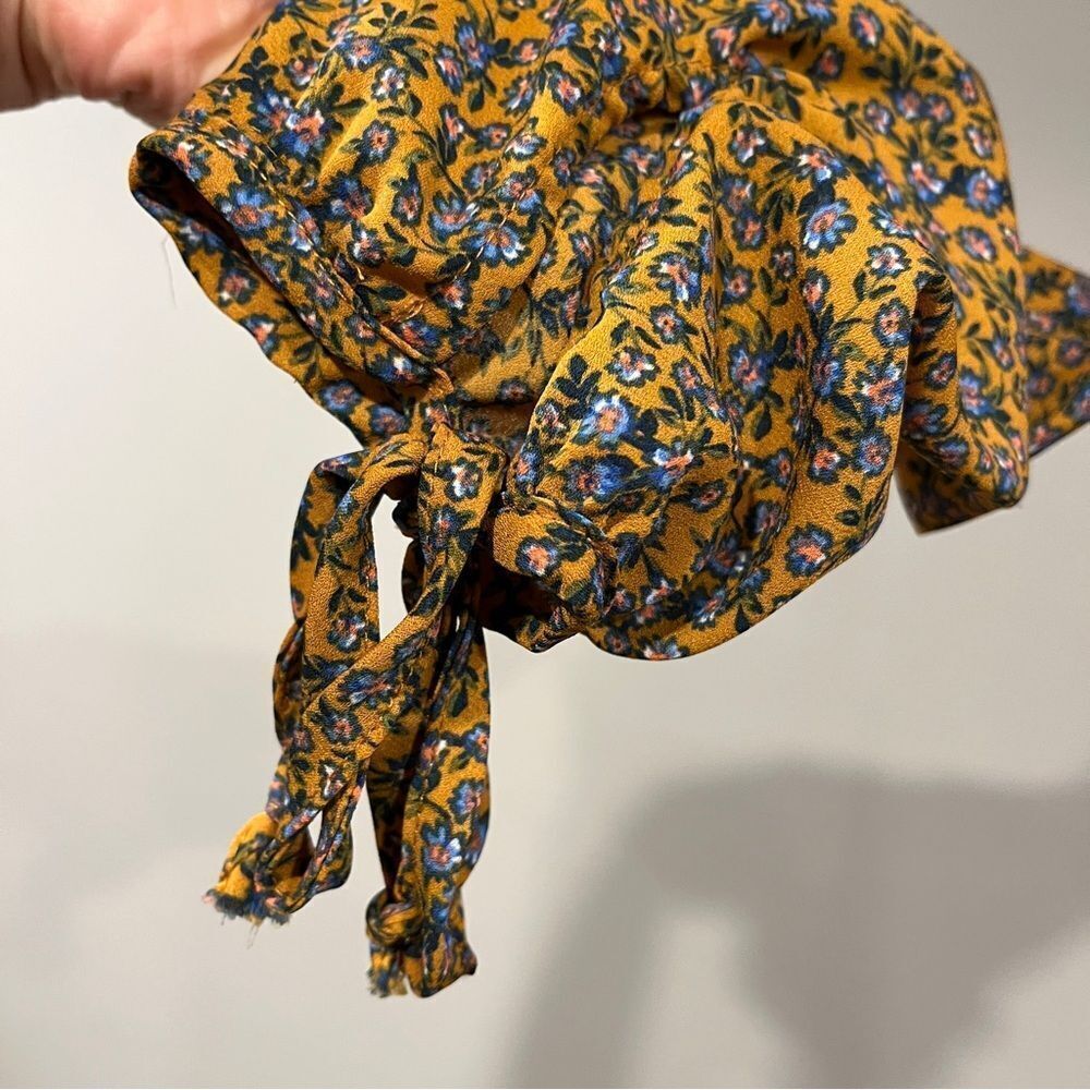 Wild Fable Floral Long Sleeve knee length Dress size M med medium - Picture 4 of 11